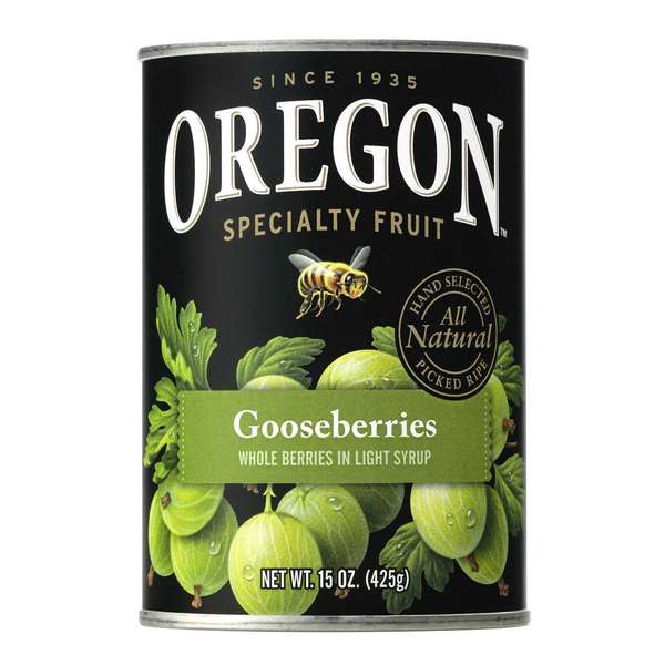 Oregon Fruit Product Oregon Fruit Product Gooseberries 15 oz. Can, PK8 13518